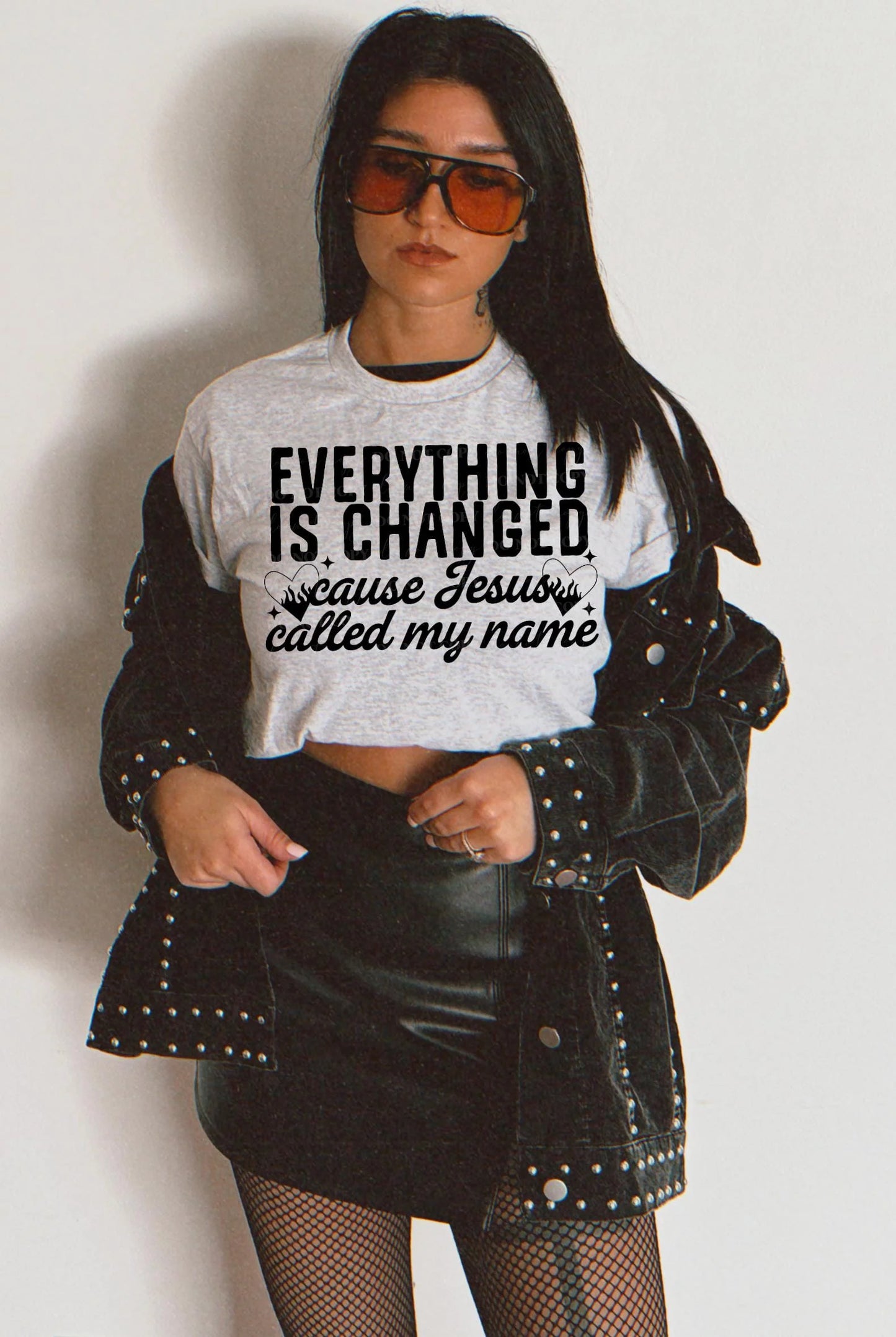 Everything is changed because Jesus called my name - DTF Transfer