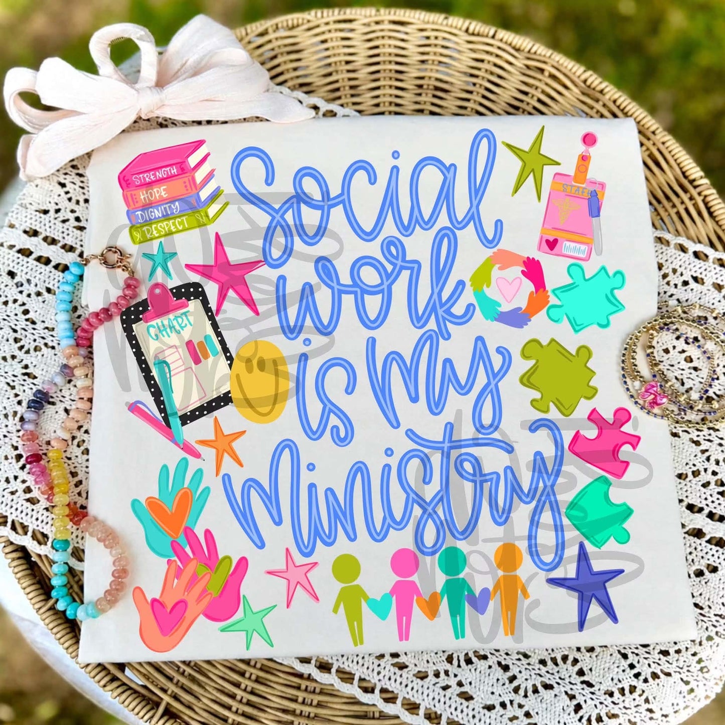Social Work Is My Ministry  -DTF Transfer