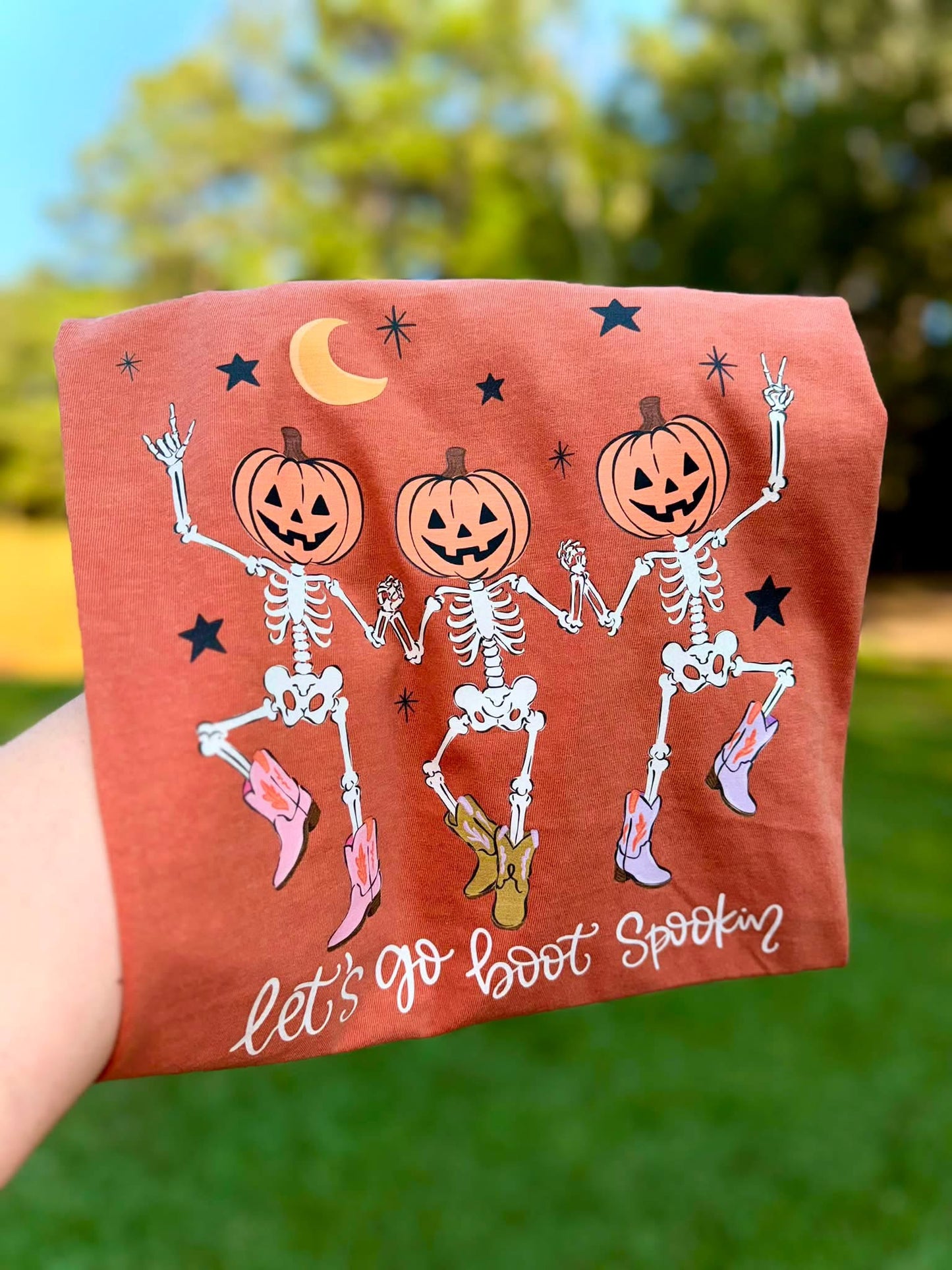 Let’s Go Boot Spookin - DTF Transfer