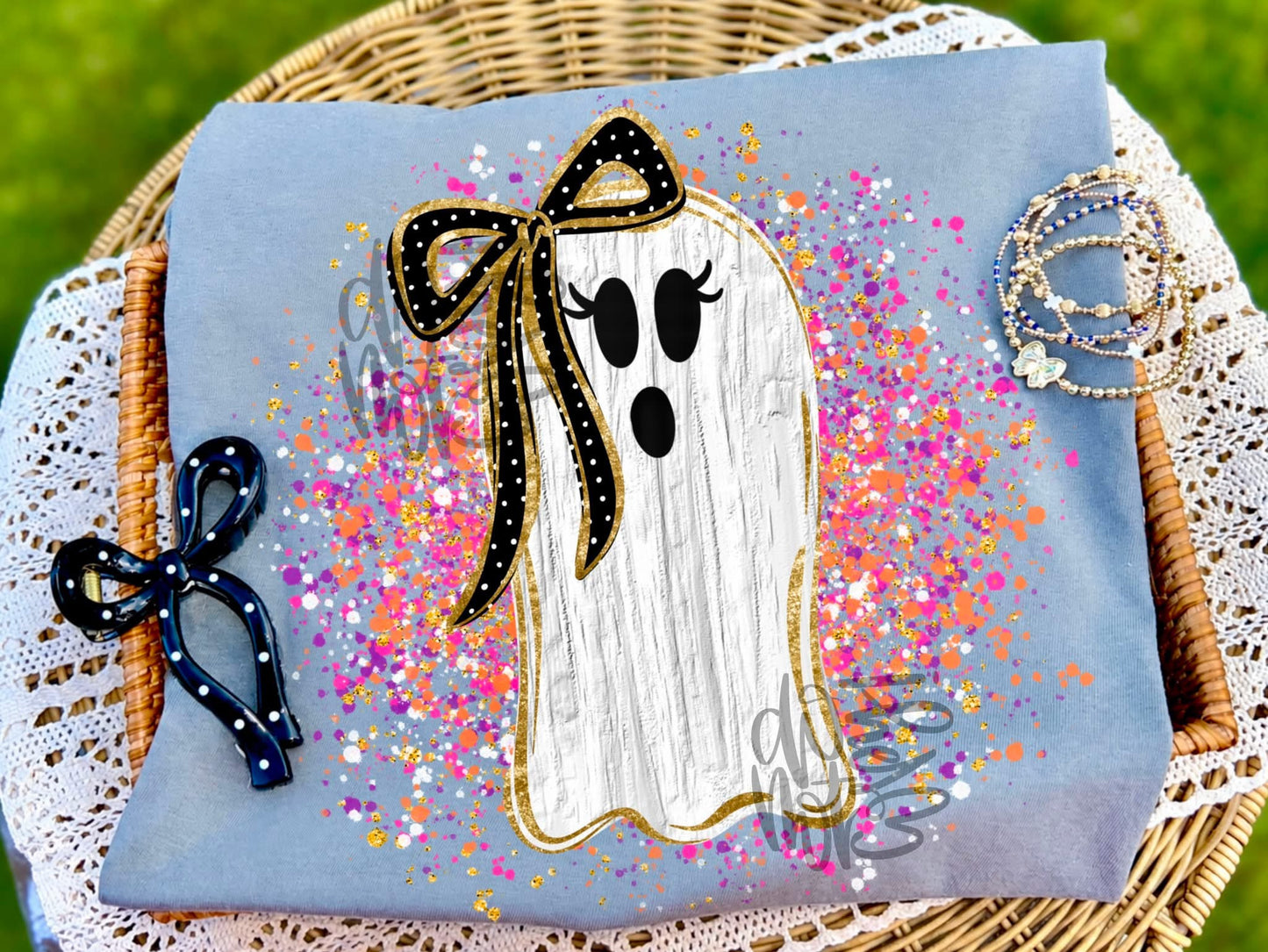 Ghost Splatter - DTF Transfer