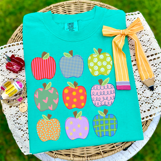 Apple Grid-DTF Transfer