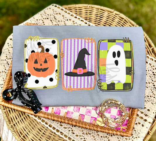 Jack o intern witch hat ghost - DTF Transfer