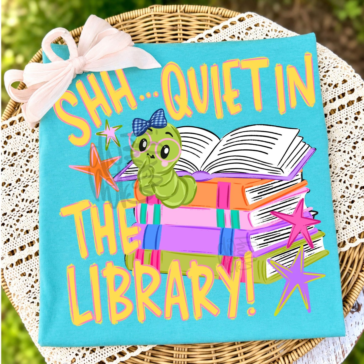 Shh…Quiet In The Library - DTF Transfer