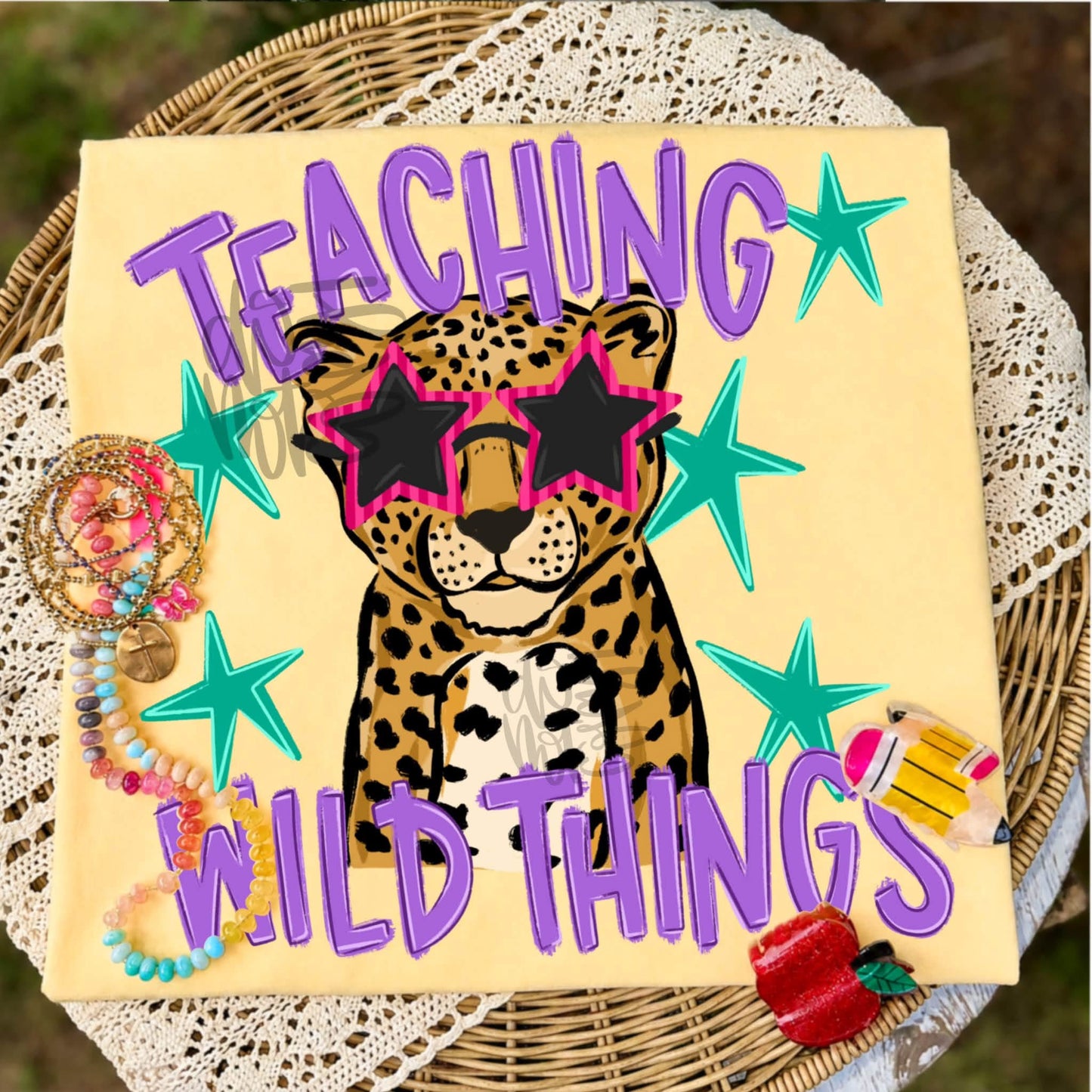 Teaching Wild Things - DTF Transfer