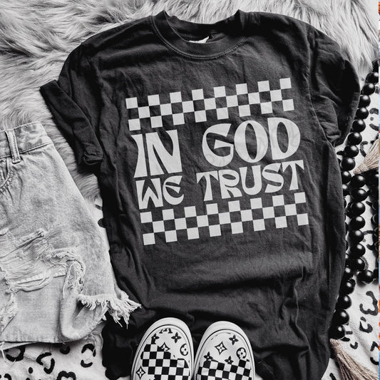 In God we Trust-DTF Transfer