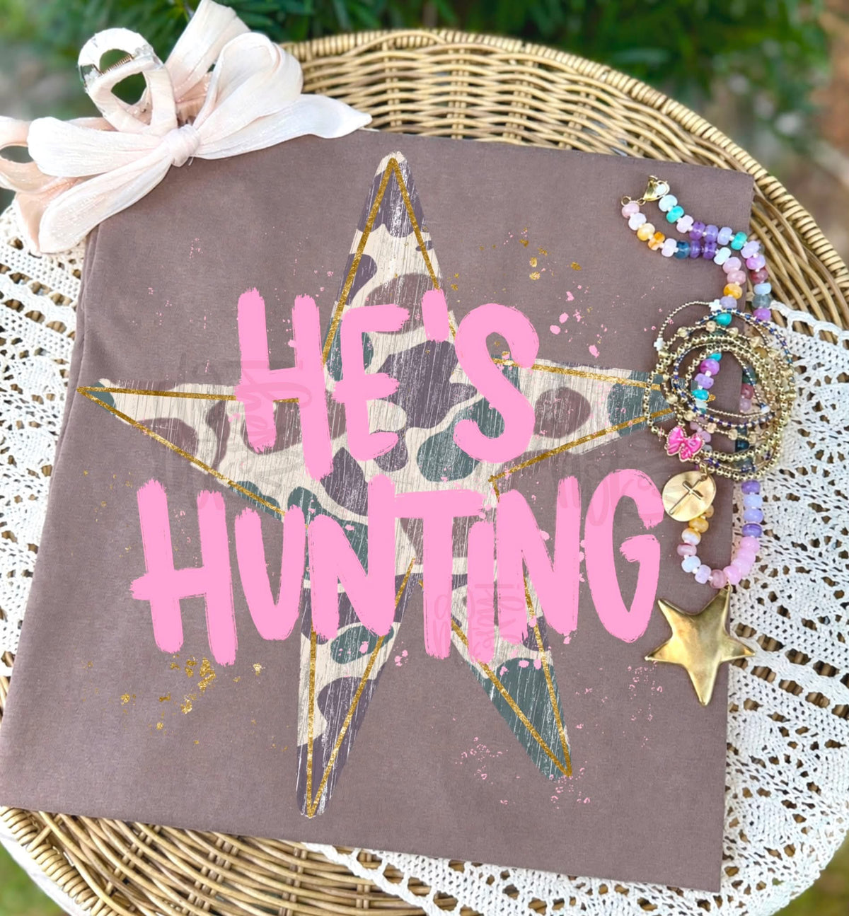 He’s Hunting - DTF Transfer