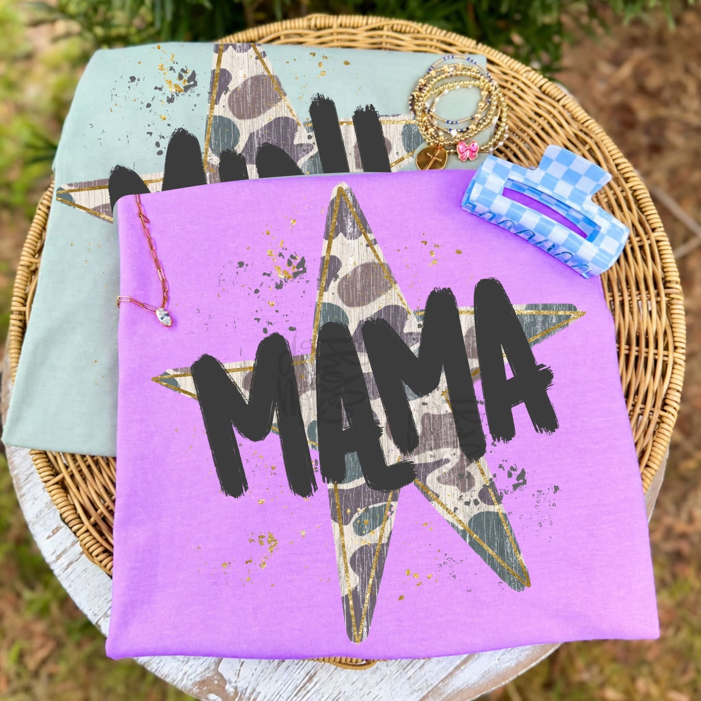 Mama Camo Star - DTF Transfer