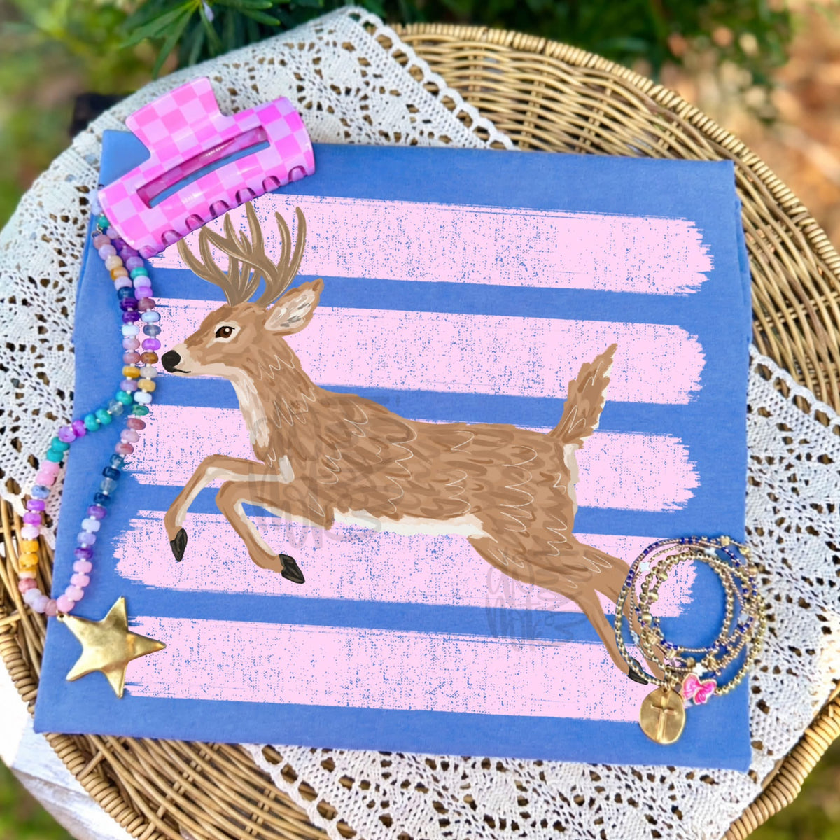 Deer Stripes - DTF Transfer
