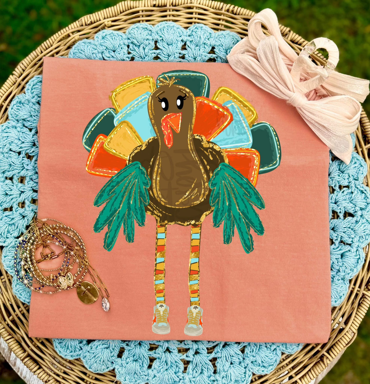 Long Leg Turkey - DTF Transfer