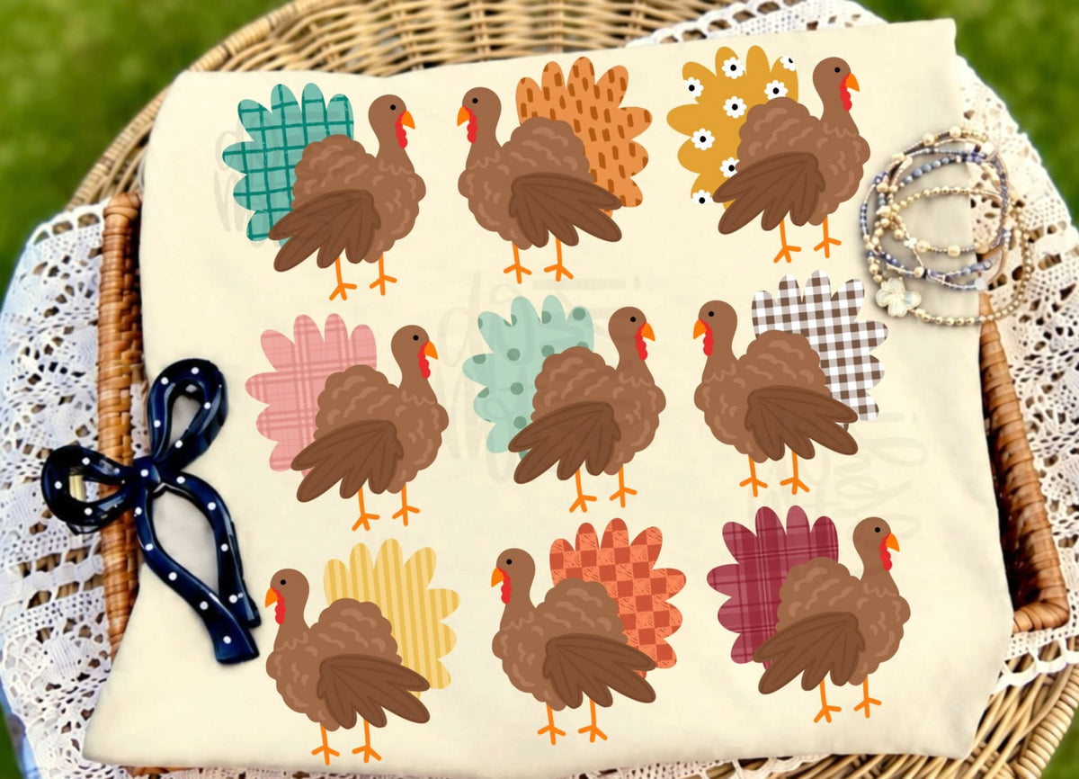 Turkeys - DTF Transfer