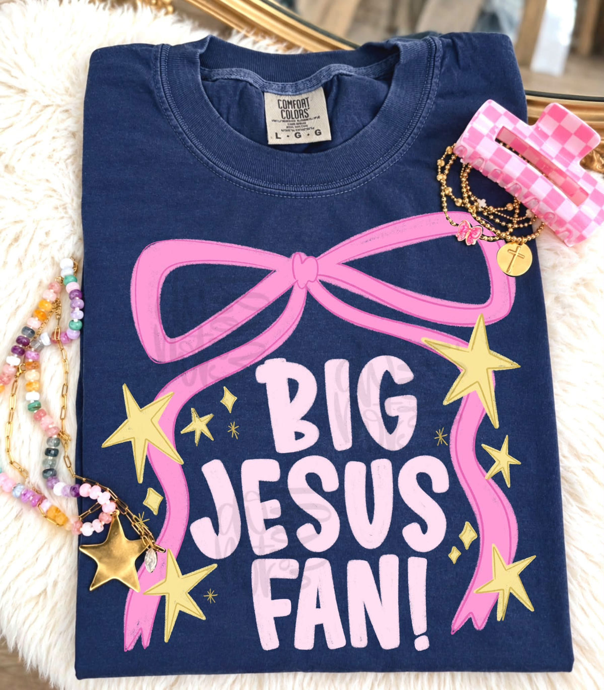 Big Jesus Fan - DTF Transfer