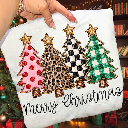 Merry Christmas - DTF Transfer