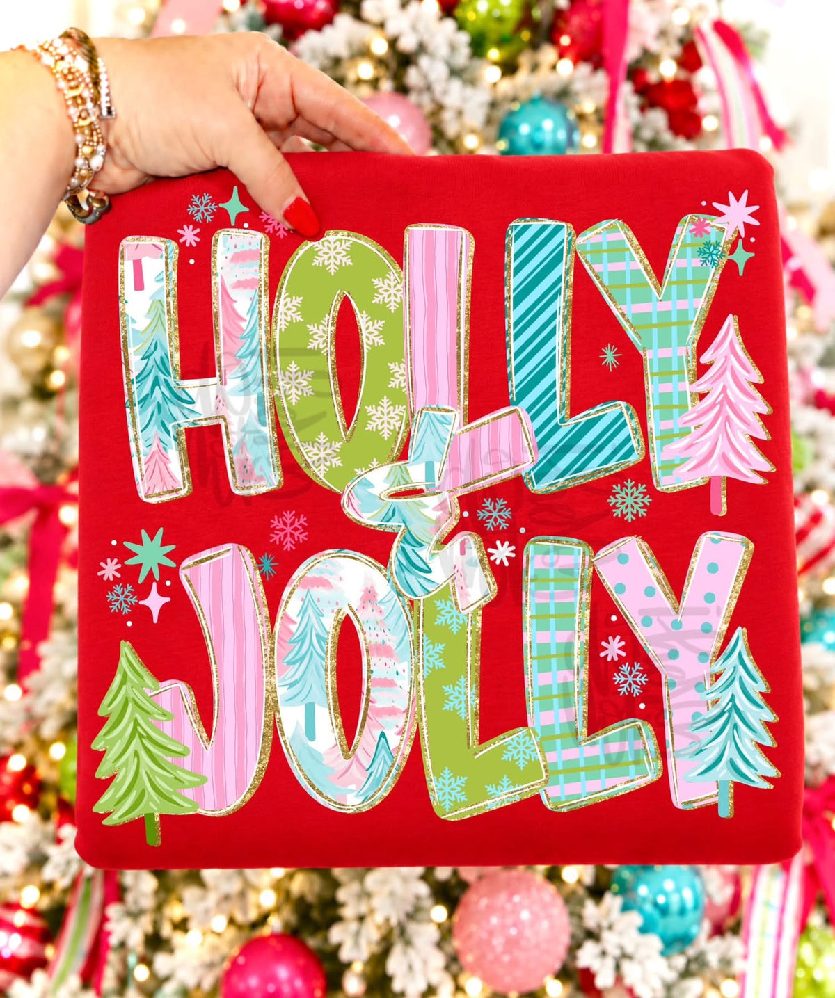 Holly & Jolly - DTF Transfer