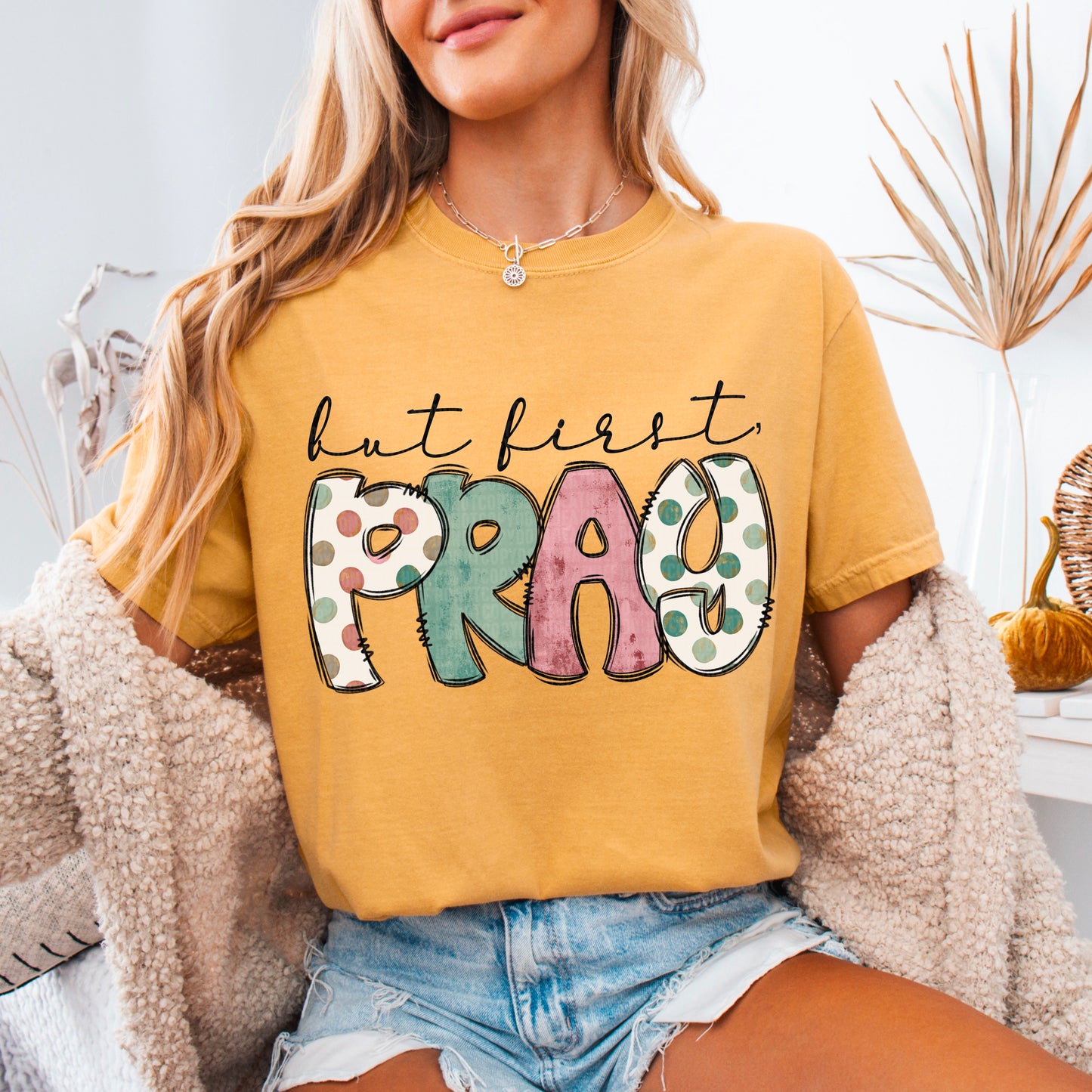 But first pray-DTF Transfer
