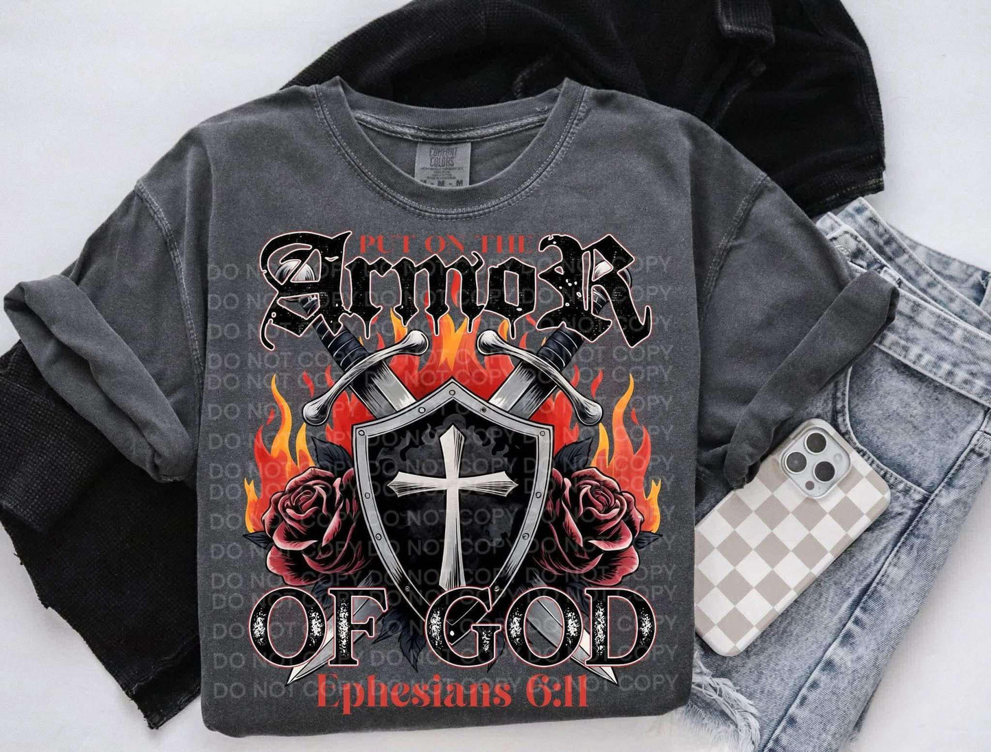 Put on the Armor of God- DTF Transfer
