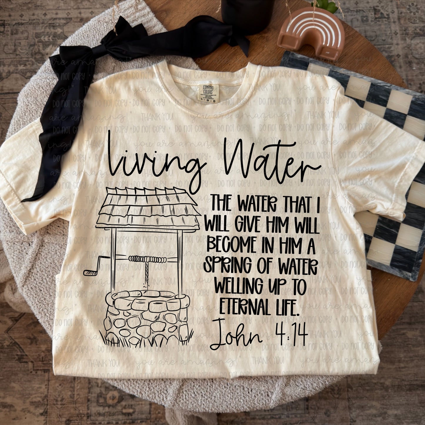 Living Water- DTF Transfer