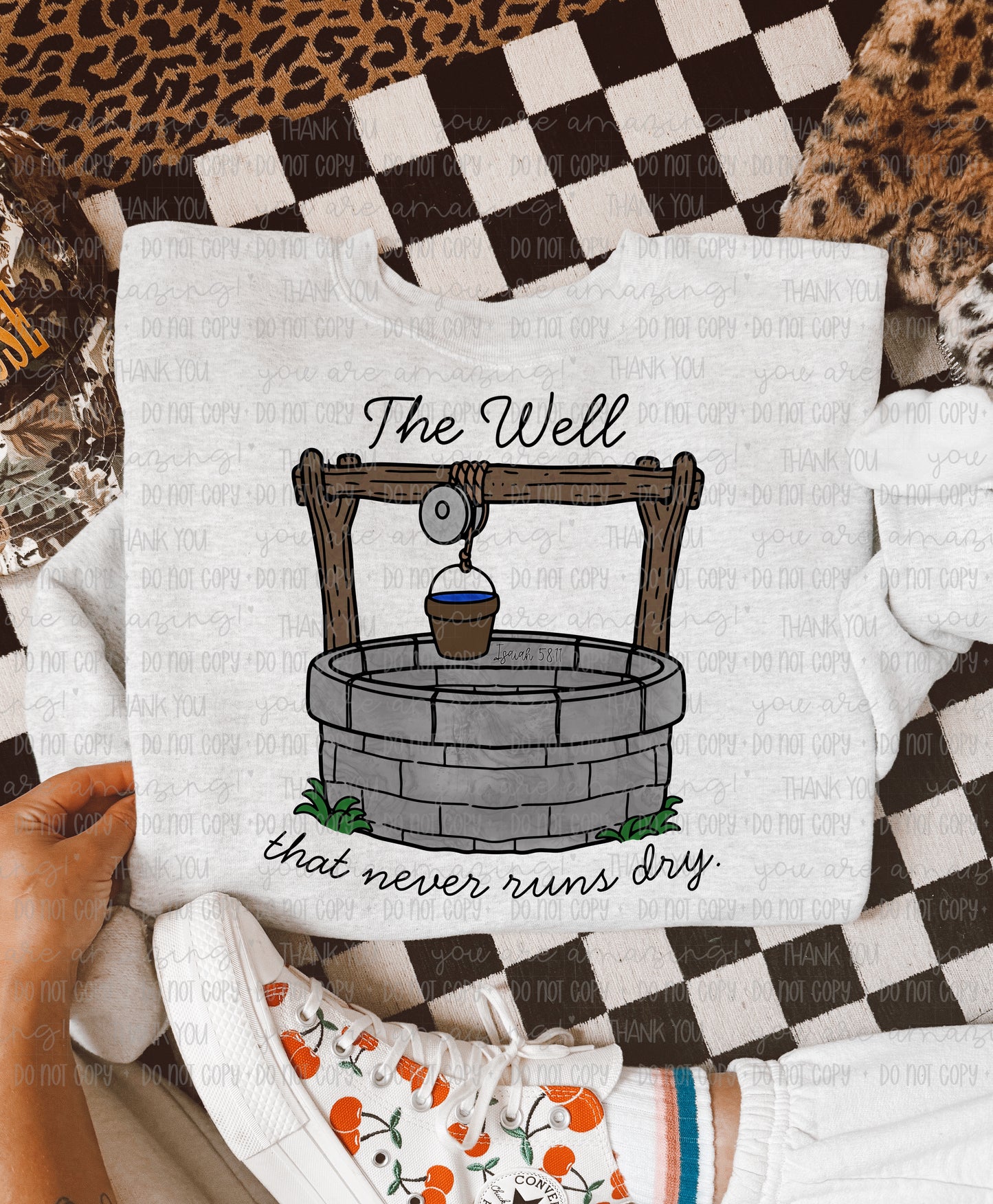 The Well that never runs dry- DTF Transfer