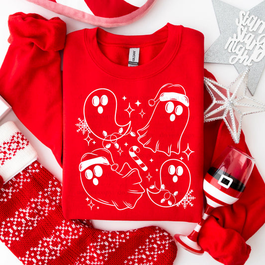 Christmas Ghosts-DTF Transfer