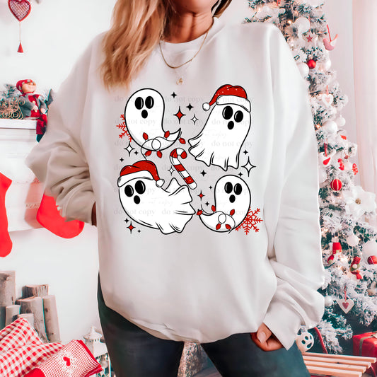 Christmas Ghosts-DTF Transfer