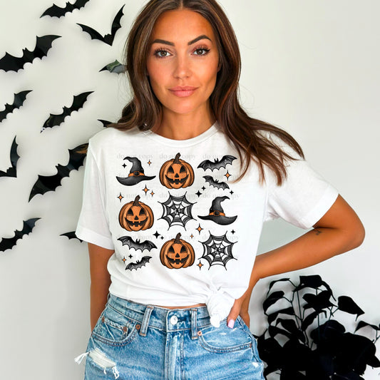 Halloween Collage-DTF Transfer