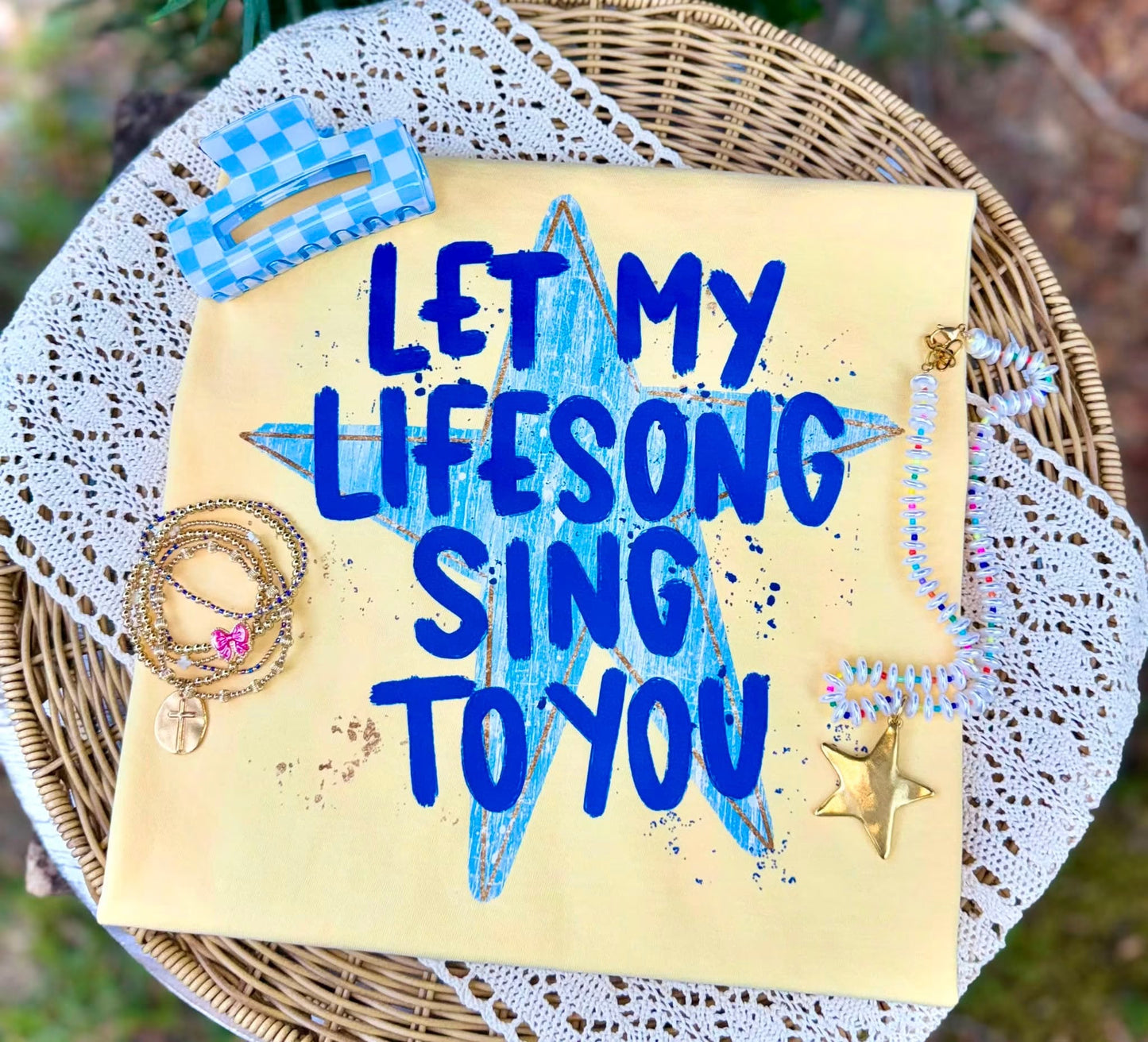Let My Lifesong Sing To You -DTF Transfer