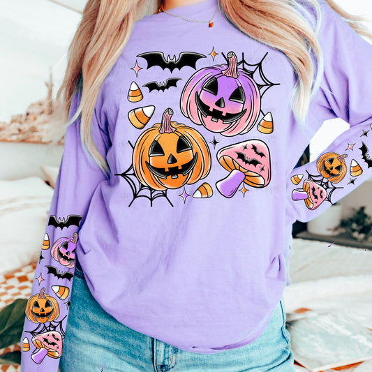 Halloween Jack o lanterns-DTF Transfer