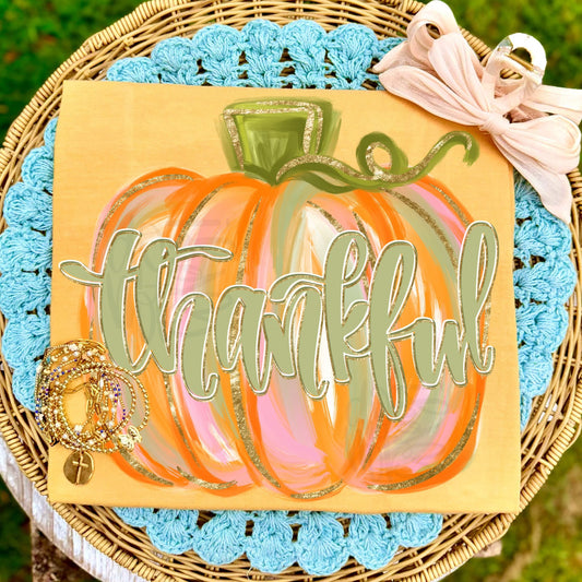 Thankful Pumpkin - DTF Transfer