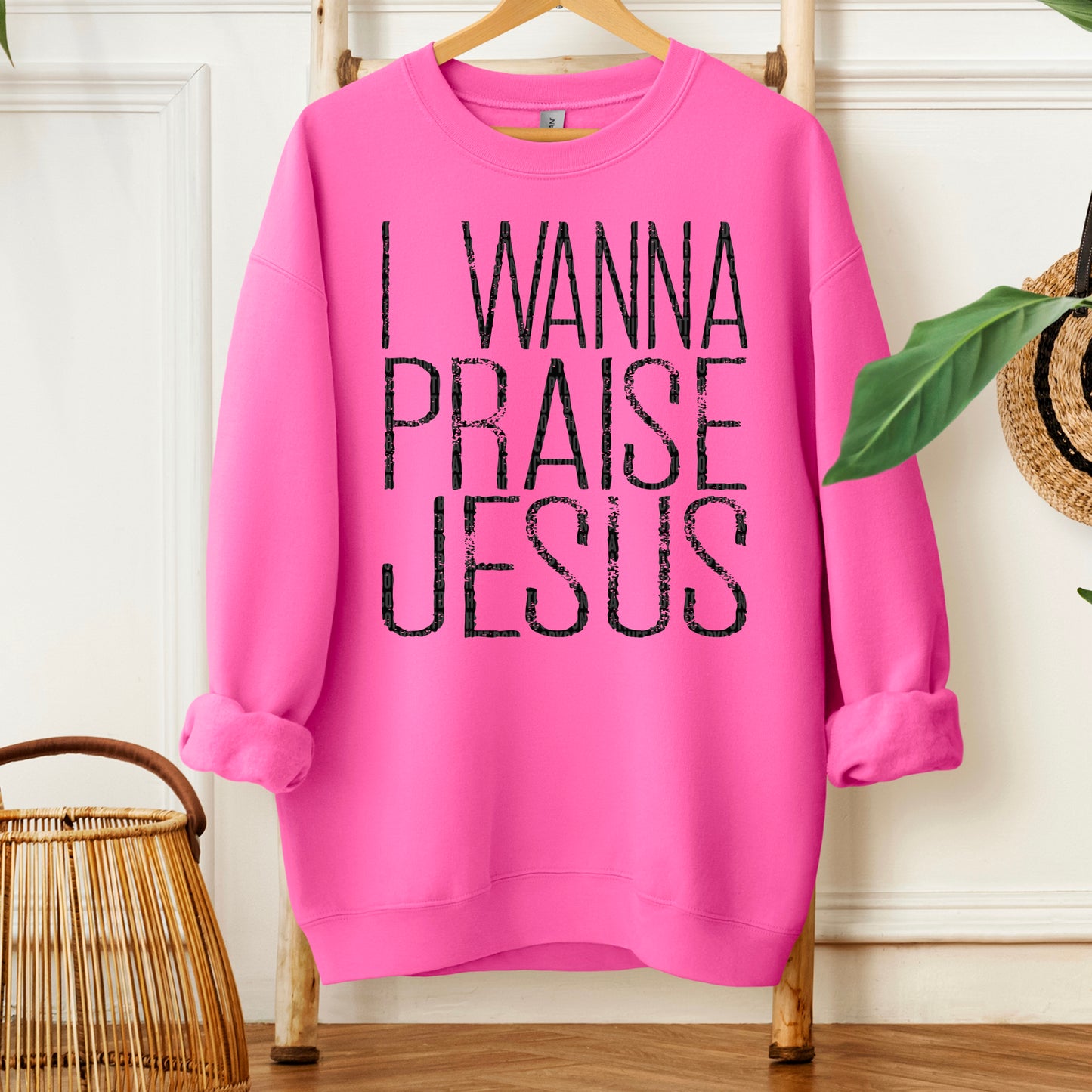 I wanna praise Jesus- DTF Transfer