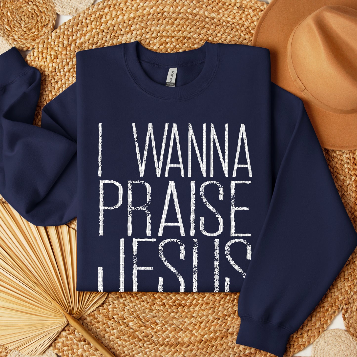 I wanna praise Jesus- DTF Transfer