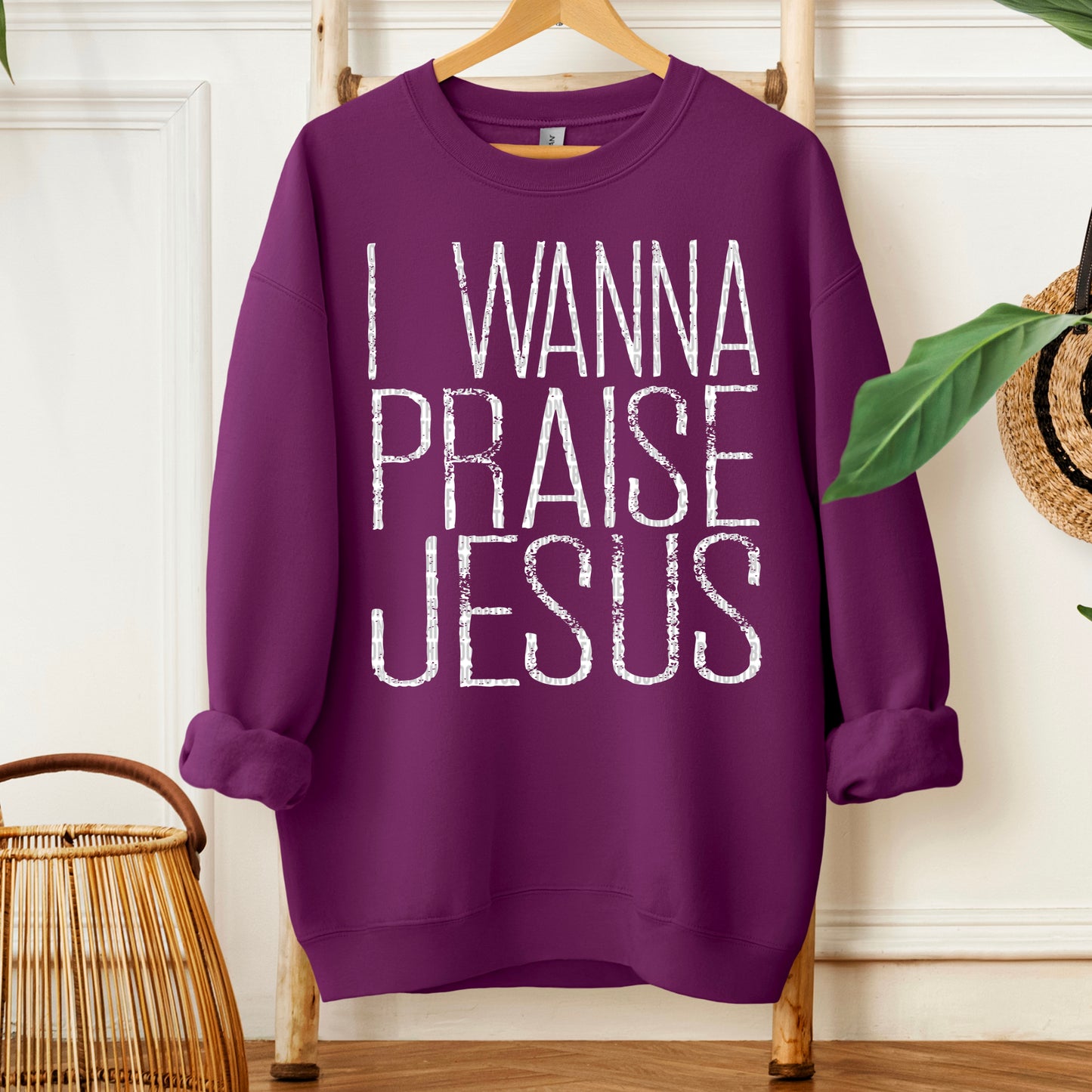 I wanna praise Jesus- DTF Transfer