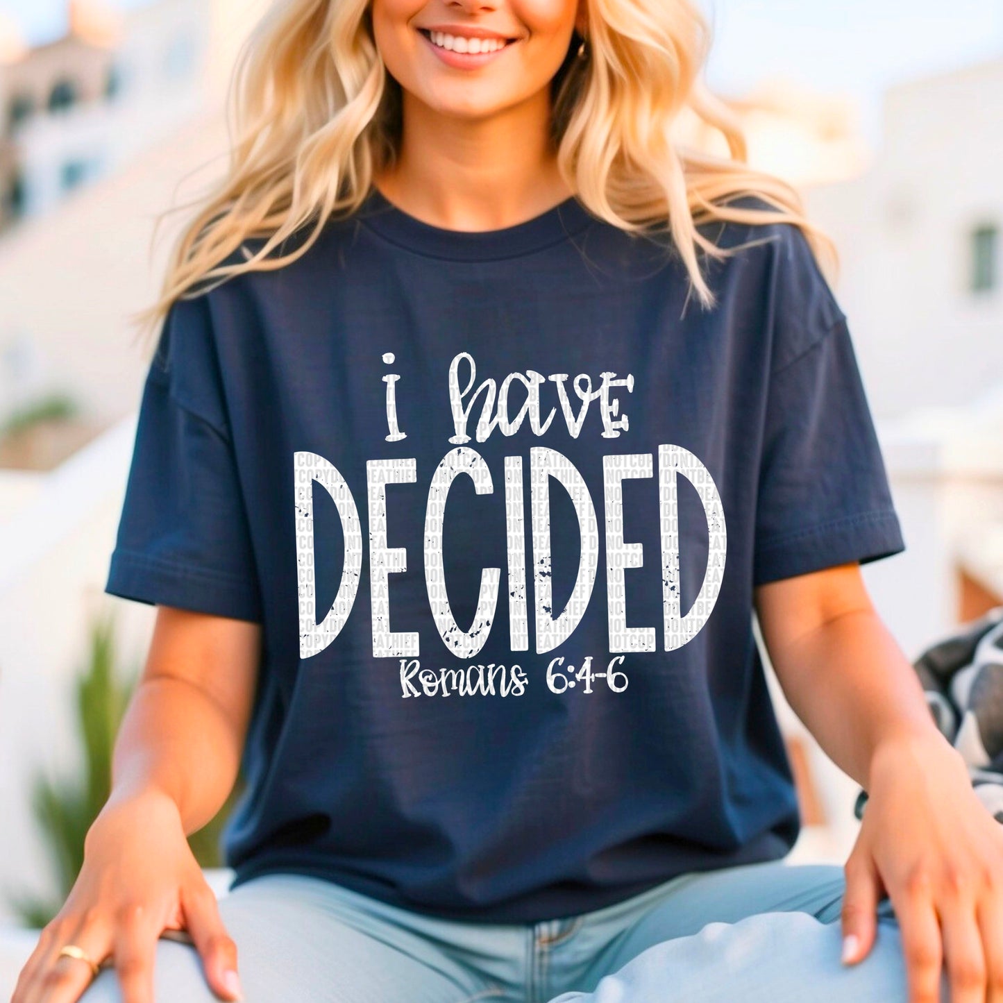 I have decided Romans 6:4-6-DTF Transfer
