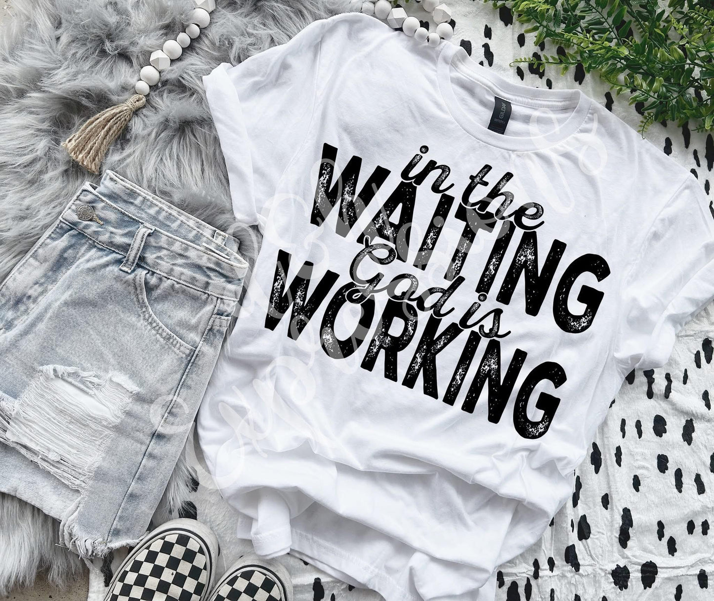 In The Waiting God Is Working RC - DTF Transfer
