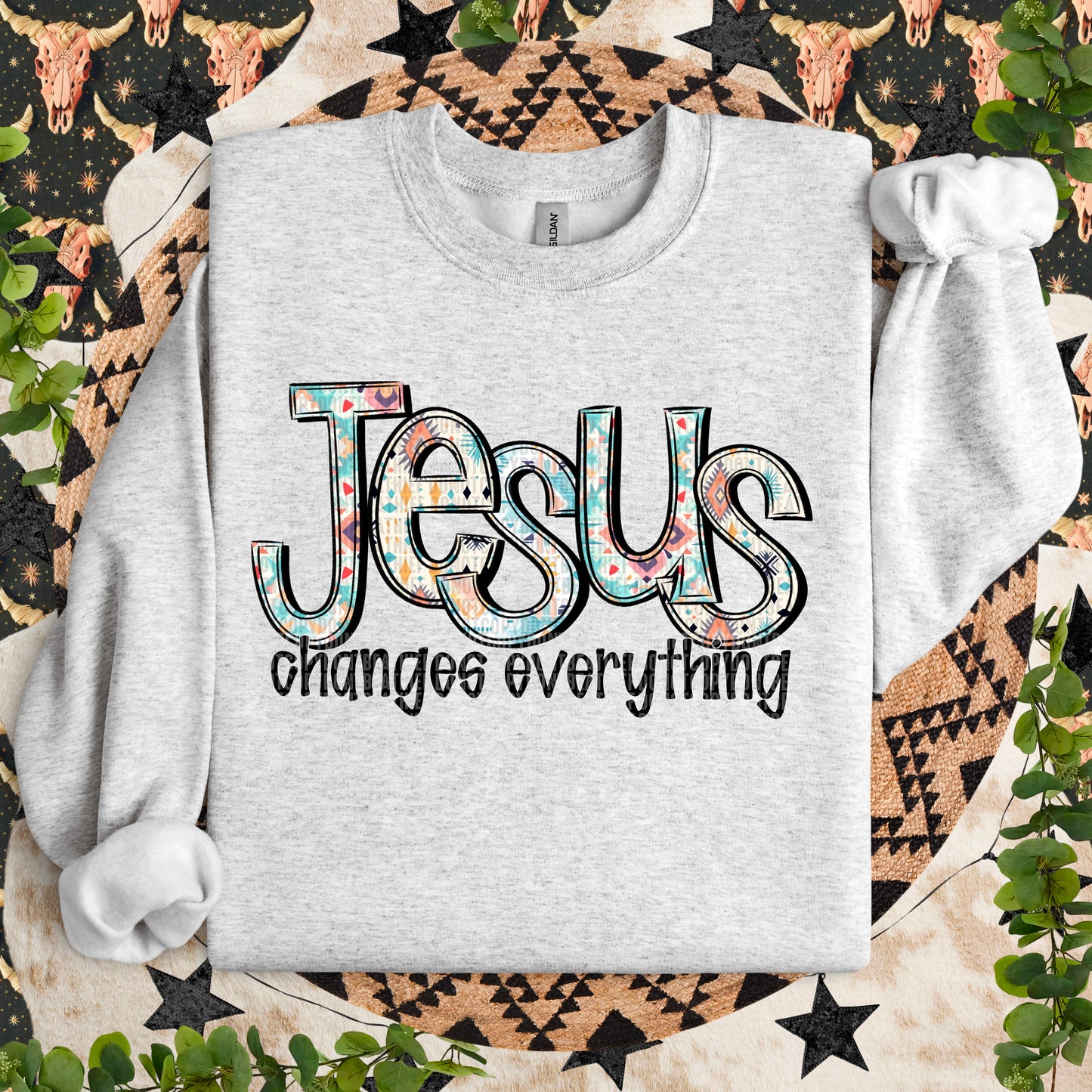 Jesus changes everything- DTF Transfer