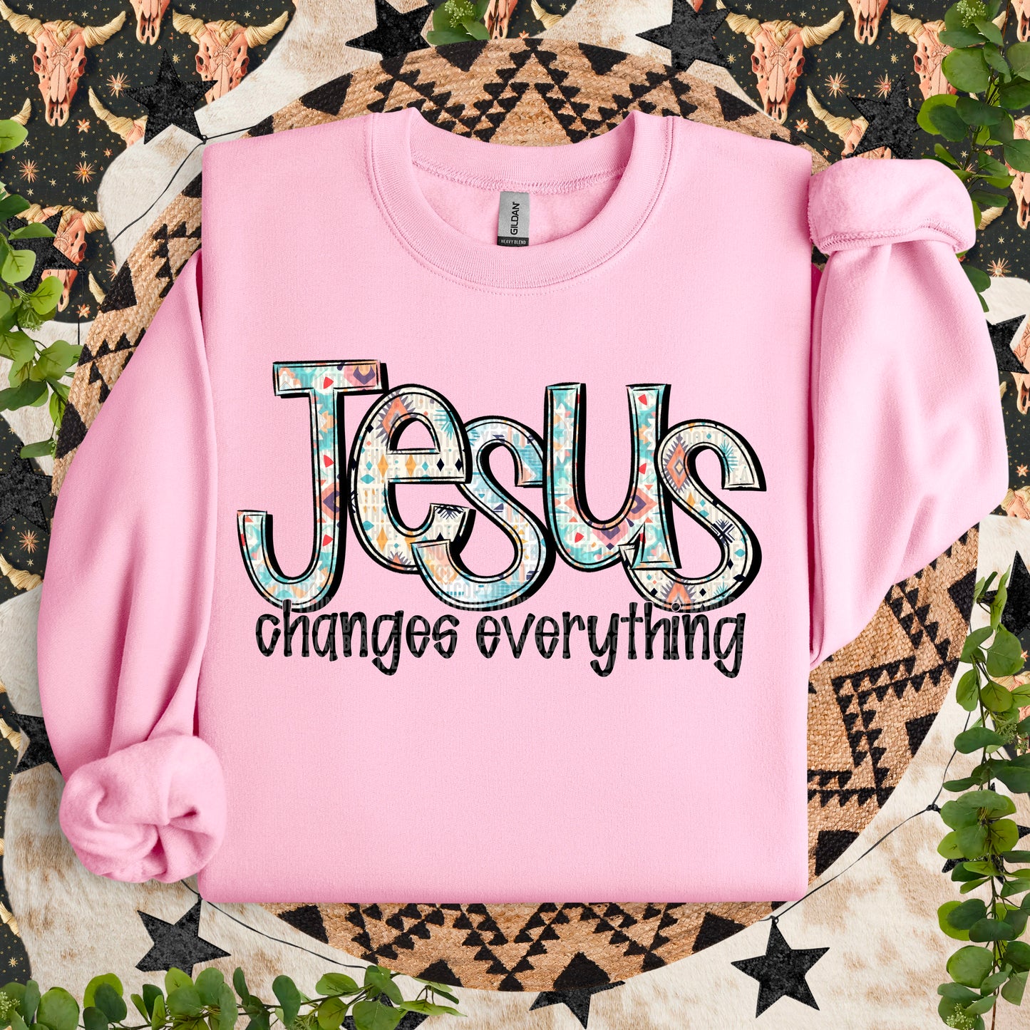 Jesus changes everything- DTF Transfer