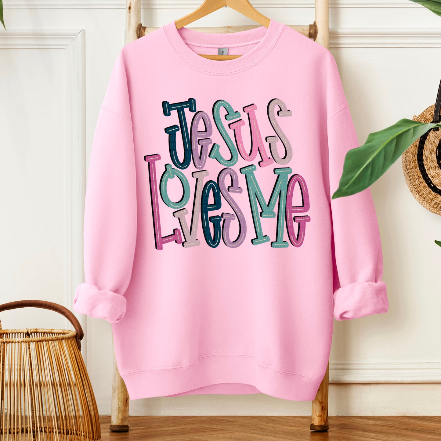 Jesus Loves Me- DTF Transfer