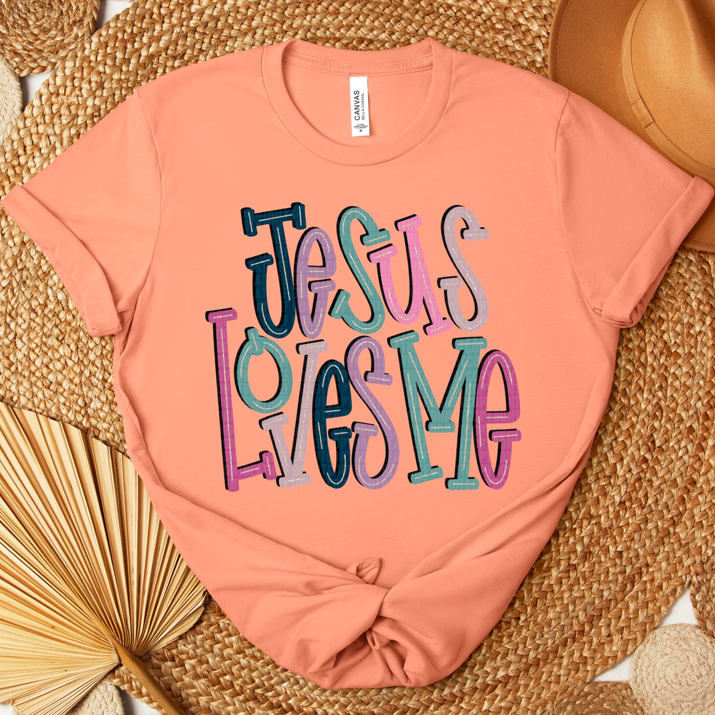 Jesus Loves Me- DTF Transfer