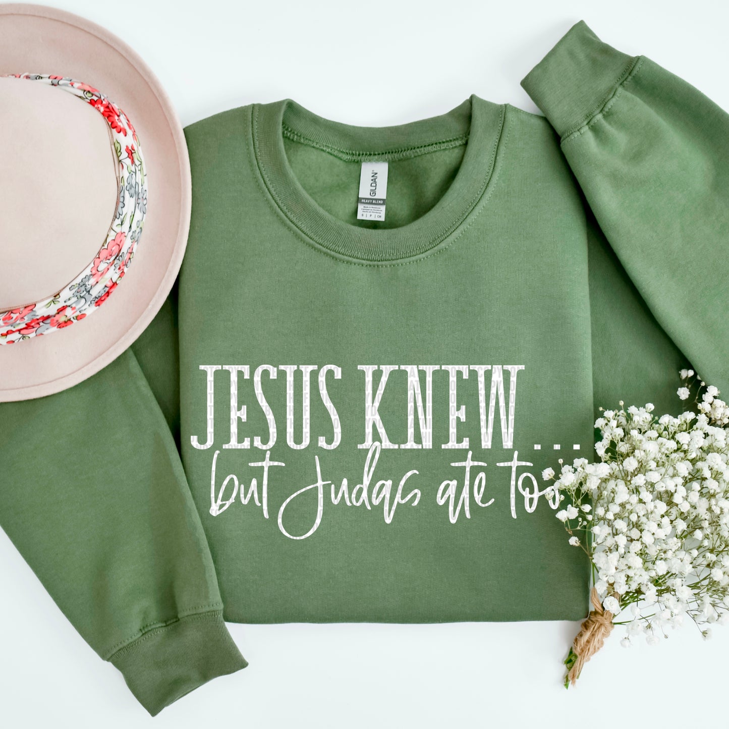 Jesus knew...but Judas ate too- DTF Transfer