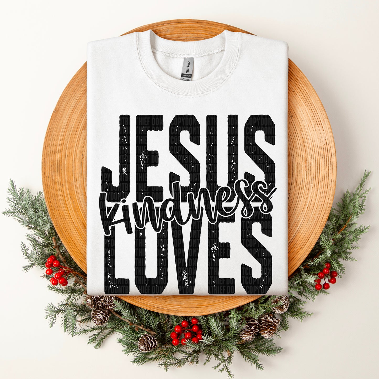 Jesus Loves Kindness- DTF Transfer