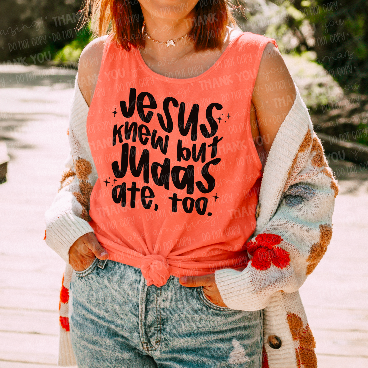 Judas ate too- DTF Transfer