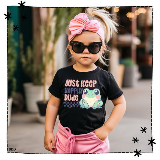 Just Keep Hoppin' Dude PC - Bella Canvas
