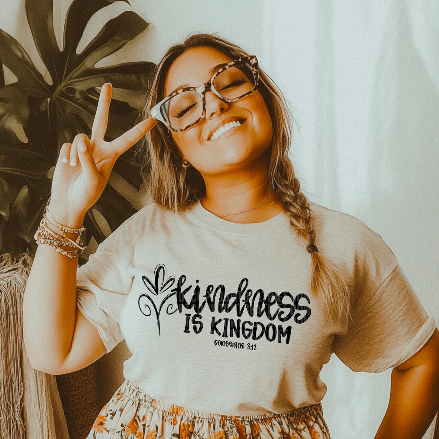 Kindness is Kingdom Colossians 3:12-DTF Transfer