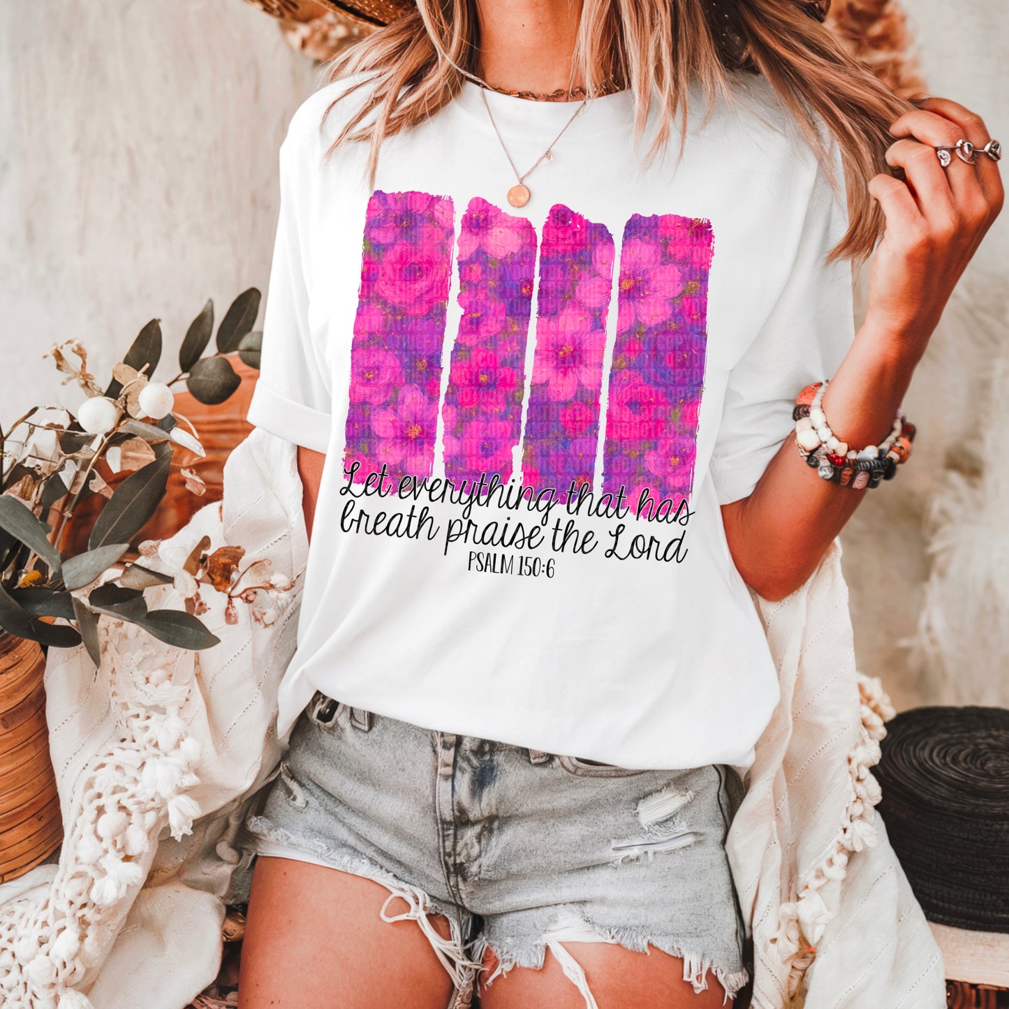 Let everything that has breath praise the Lord-DTF Transfer