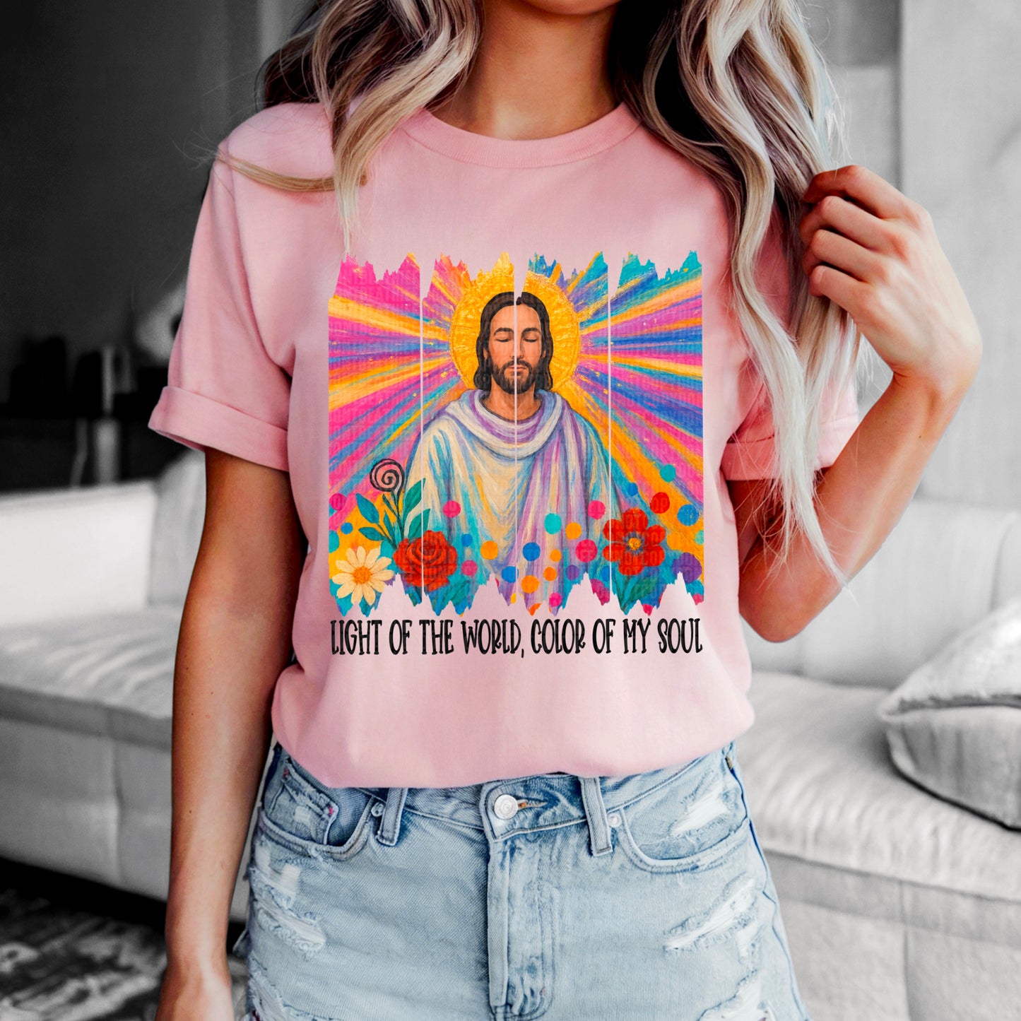 Light of the world, color of my soul-DTF Transfer