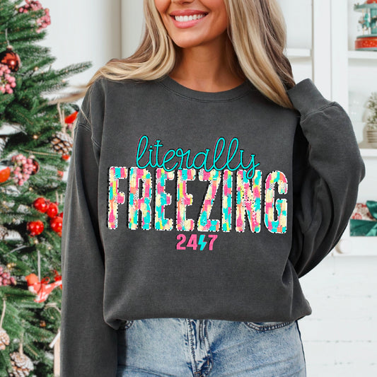 Literally Freezing-DTF Transfer