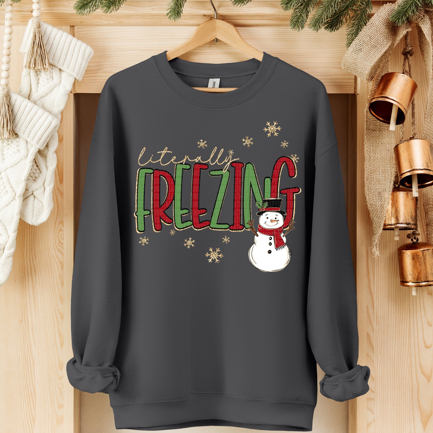 Literally freezing- DTF Transfer