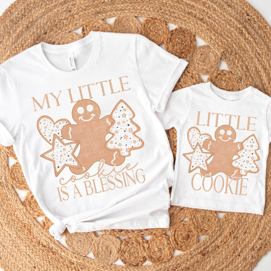 My little cookie is a blessing-Completed tee/Bella