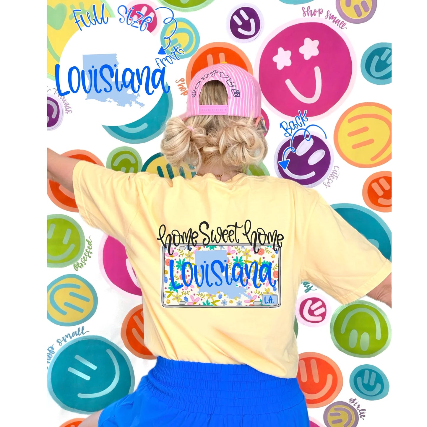 Home Sweet Home Louisiana SET-DTF Transfer