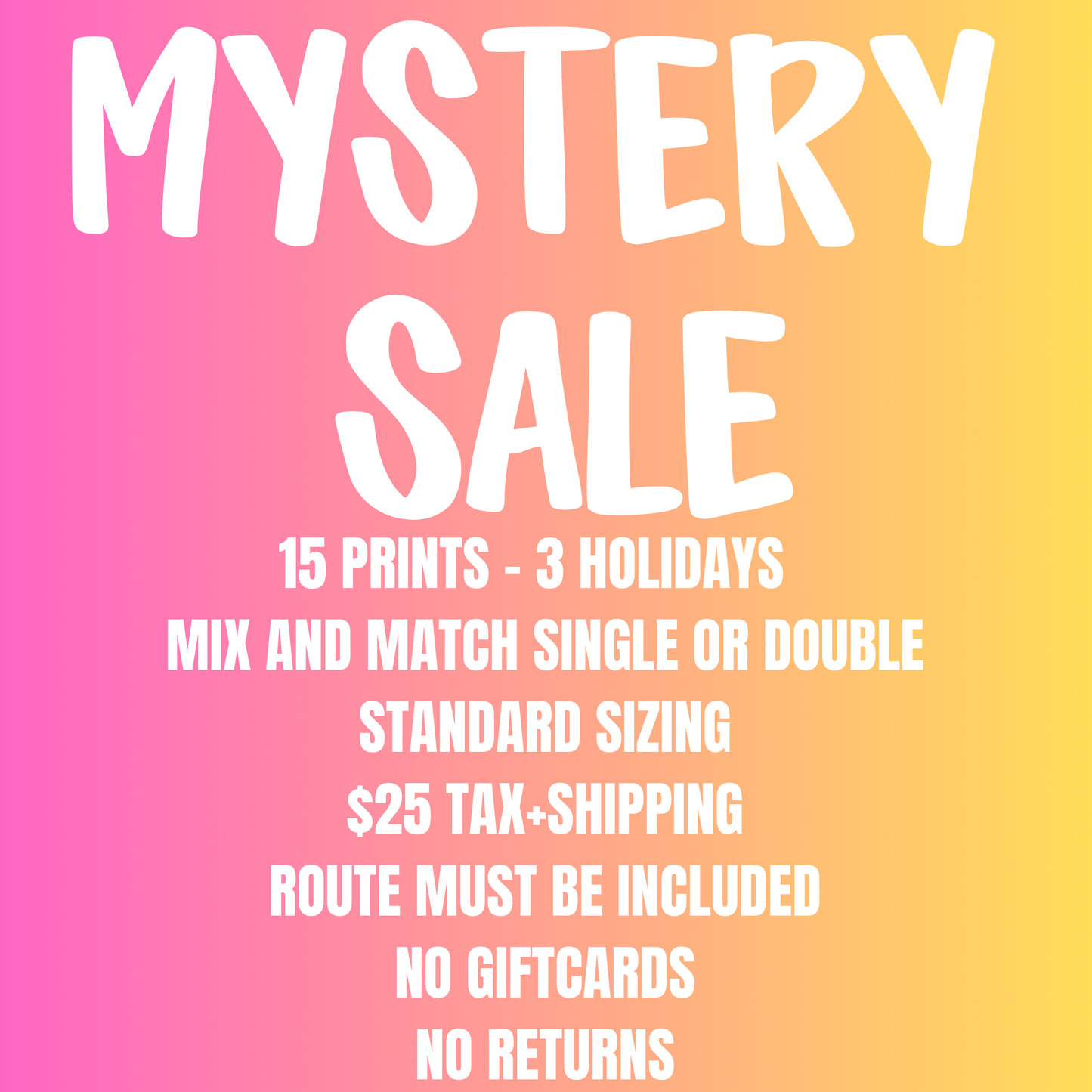 MYSTERY BUNDLE