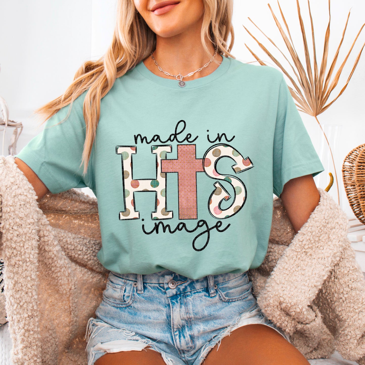 made in His image- DTF Transfer