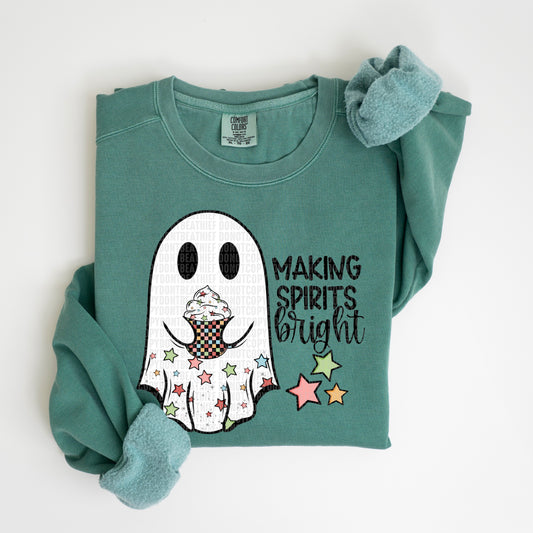 Making Spirits Bright-DTF Transfer